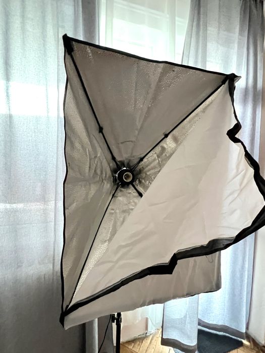 2 Х Софтбокс Лампа Andoer 70 Х 50см, 85W  Фото/ Студийно осветление