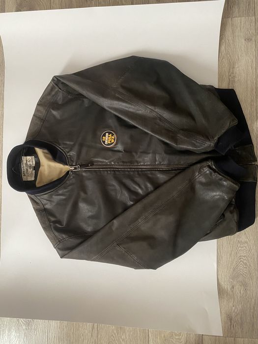 Chevignon 1979 кожено яке тип Бомбър