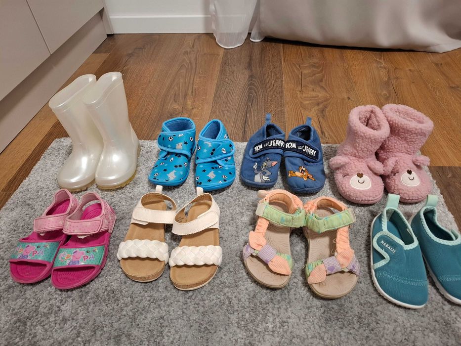 Papucei nr 23,Zara,h&m +, fete