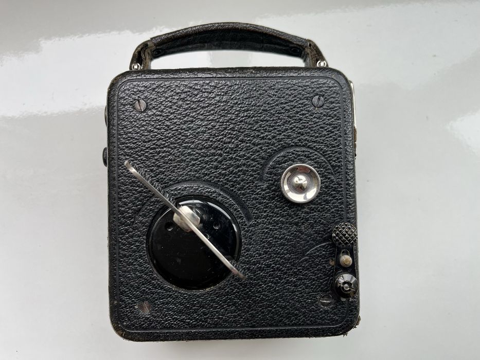 Cameră pe film Pathe MotorCamera anii ‘20/ film/ filmare