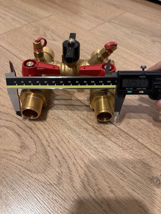Robinet cu bypass Cimberio seria 731 de 3/4