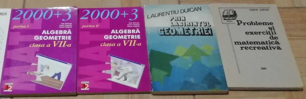 Culegeri și Carti Matematica/Informatica Vechi / Colectie / Preturi pe Bucata sau Lot