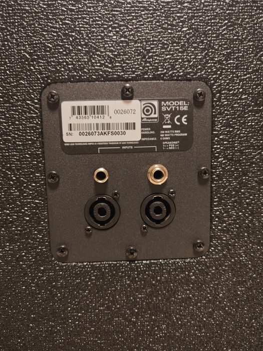 Ampeg SVT full stack — SVT-15E + SVT-410HE, Classic Series