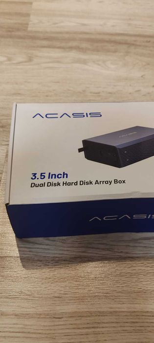 Carcasa Rack / Enclosure Extern Acasis Dual-Bay USB 3.0 pentru HDD 3.5" (RAID/Array)