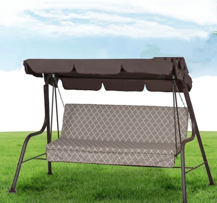 Современные садовые качели