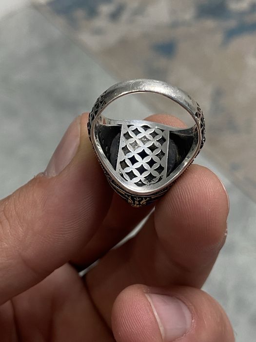 Кольцо Мужское Серебро