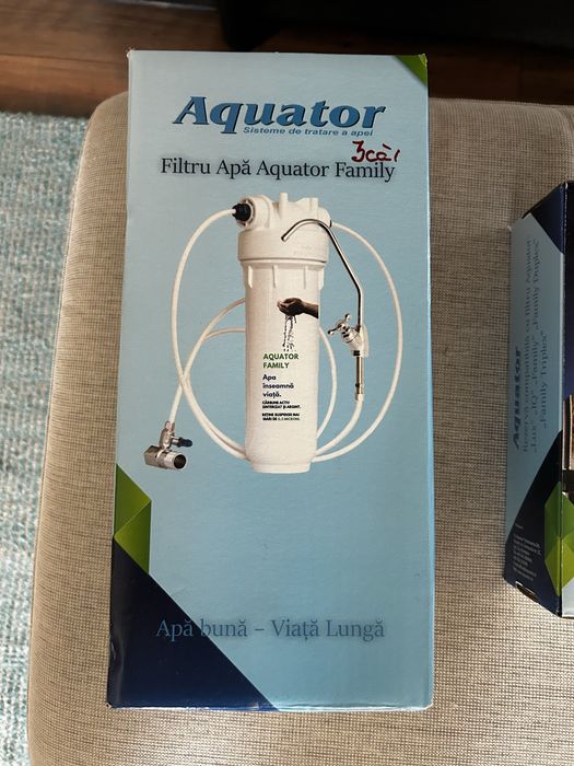 Set filtru de apă Aquator Family 4000–6000 L + rezervă filtru 60 mm
