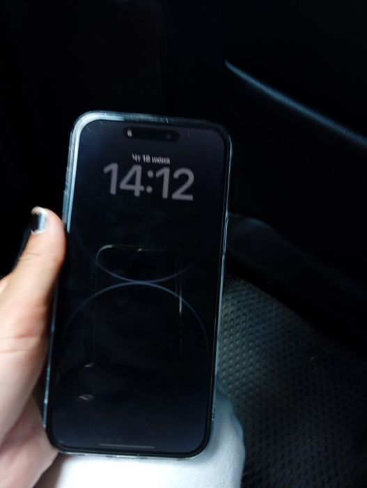 Aplle 14 promax  qora rangda
