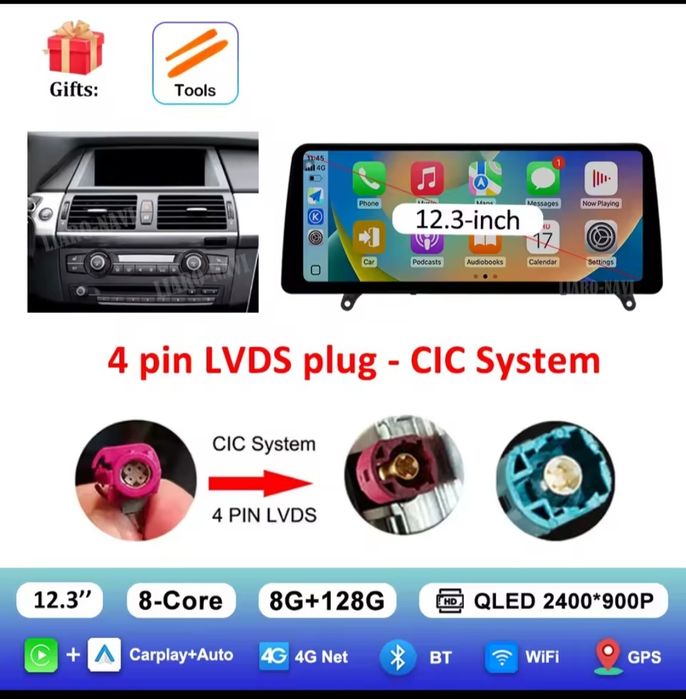 NAVIGATIE BMW X5 E70, X6 E71 2008 - 2013 CIC Sistem