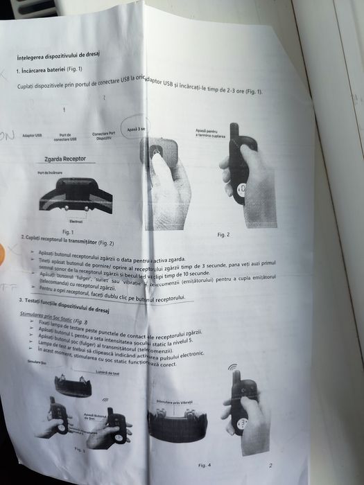 Zgardă electrică pt dresaj caini