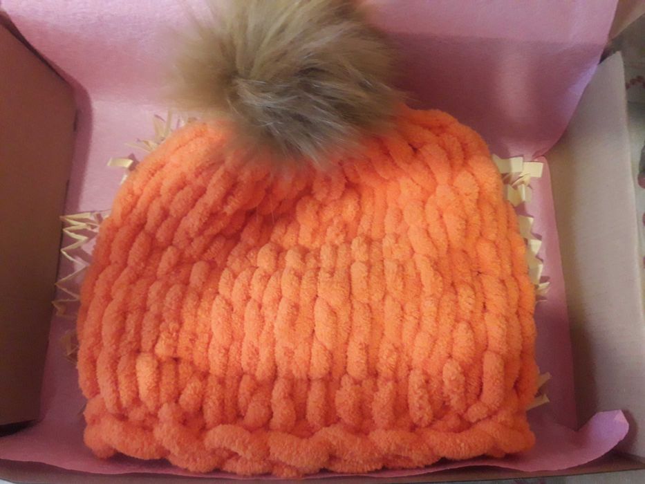 Шапки от ализе пуфи