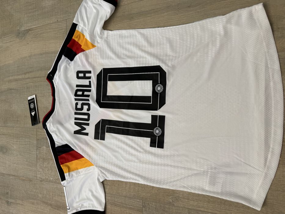 Tricou de fotbal Germania nationala Jamal Musiala 10 marime M adidas nou