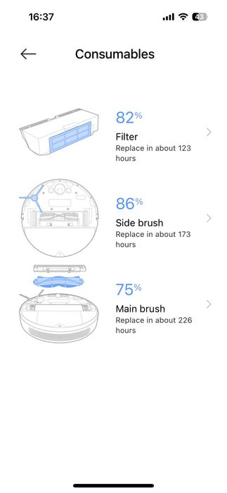 Робот прахосмукачка Xiaomi Mi Robot Vacuum Mop Cleaner, 0.6 л, WI-FI