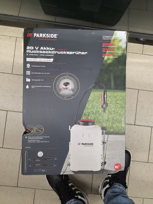 Pompa pulverizare parkside 20v sigilata