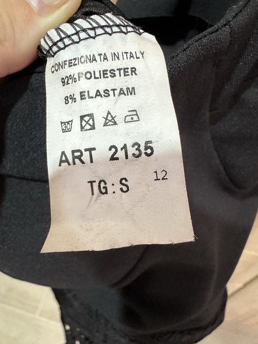 Черна дантелена рокля , размер S