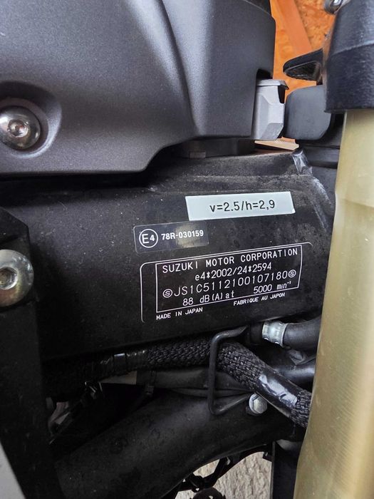 SUZUKI GSR 750 , 2015 , 110 CP, 10.500km