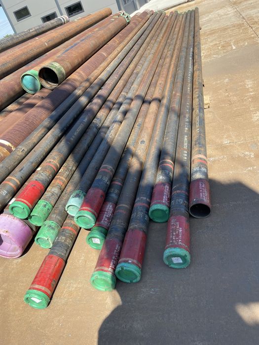 Teava recuperata cu mufa si filet pentru gard fanar grajd structura metalica