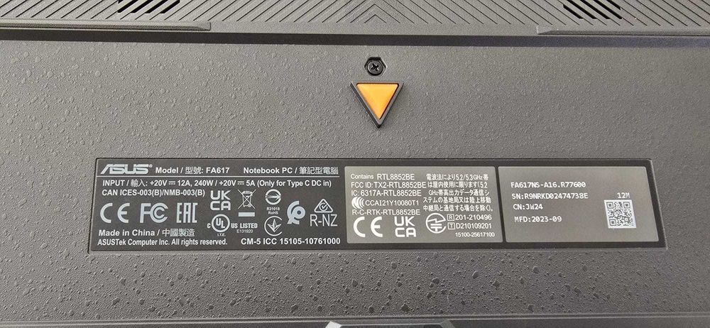 Лаптоп Asus gaming