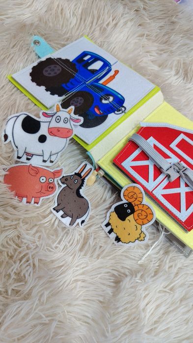 Развивающие книжки и кубики