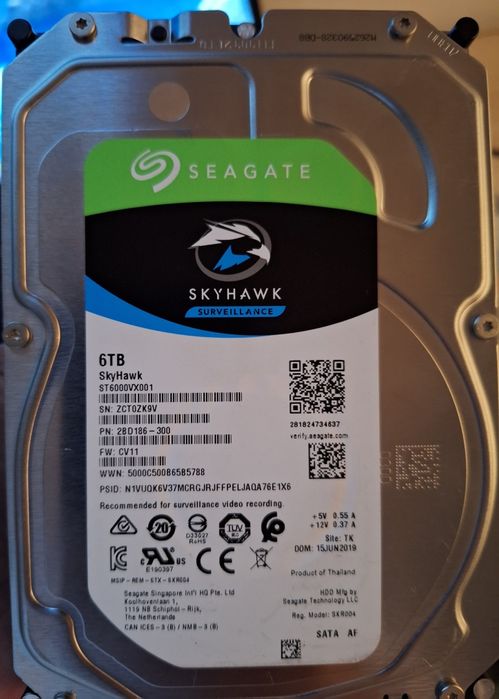 Женский диск 6TB