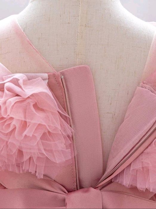 Бебешка рокля и сандали розови