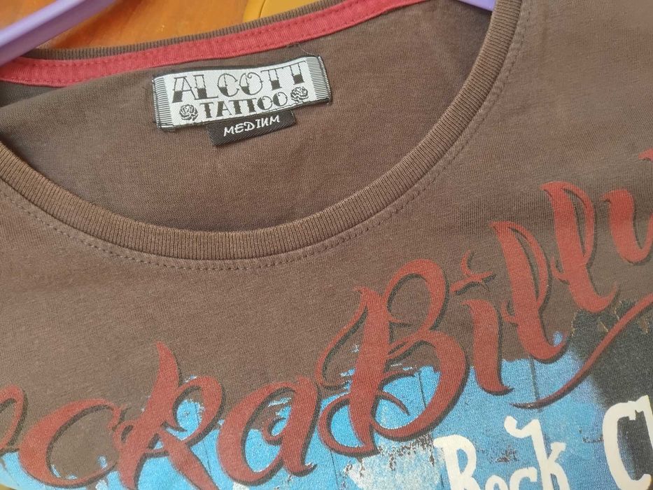 Alcott Tattoo - оригинална Street Wear Casual ежедневна тениска скелет