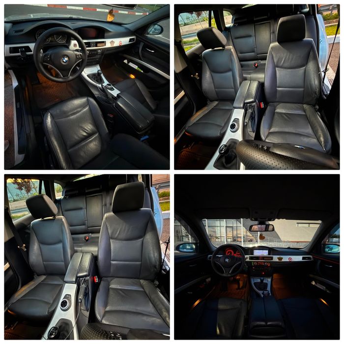 BMW e91 2009 EURO-5 LCI faruri cu lupa