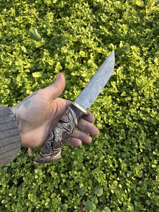 Ловни ножове ръчна изработка от дамаска стомана