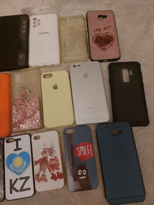 Чехлы от телефонов разные бу