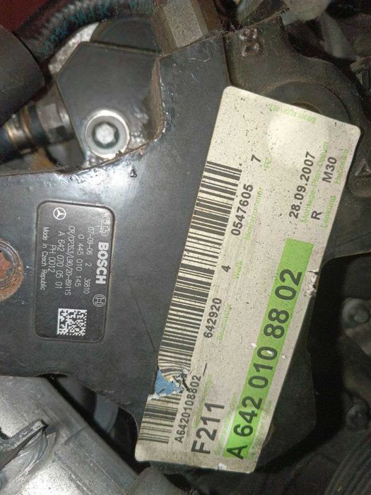 Двигатель OM642.920 om642 Mercedes E-class W212 бек