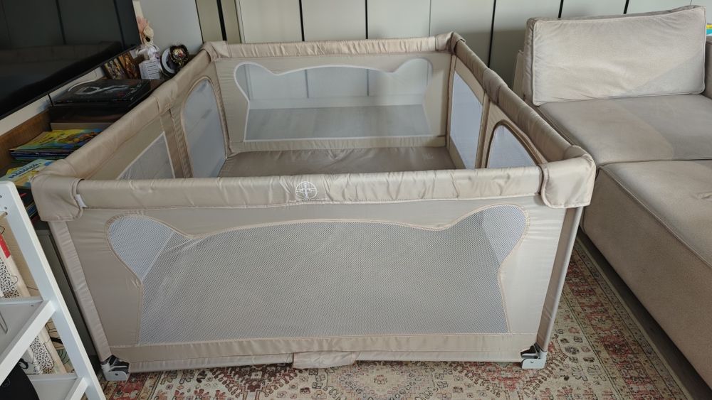 Tarc joaca pliabil Lionelo Florence Easy Fold 150×180 cm – stare perfectă