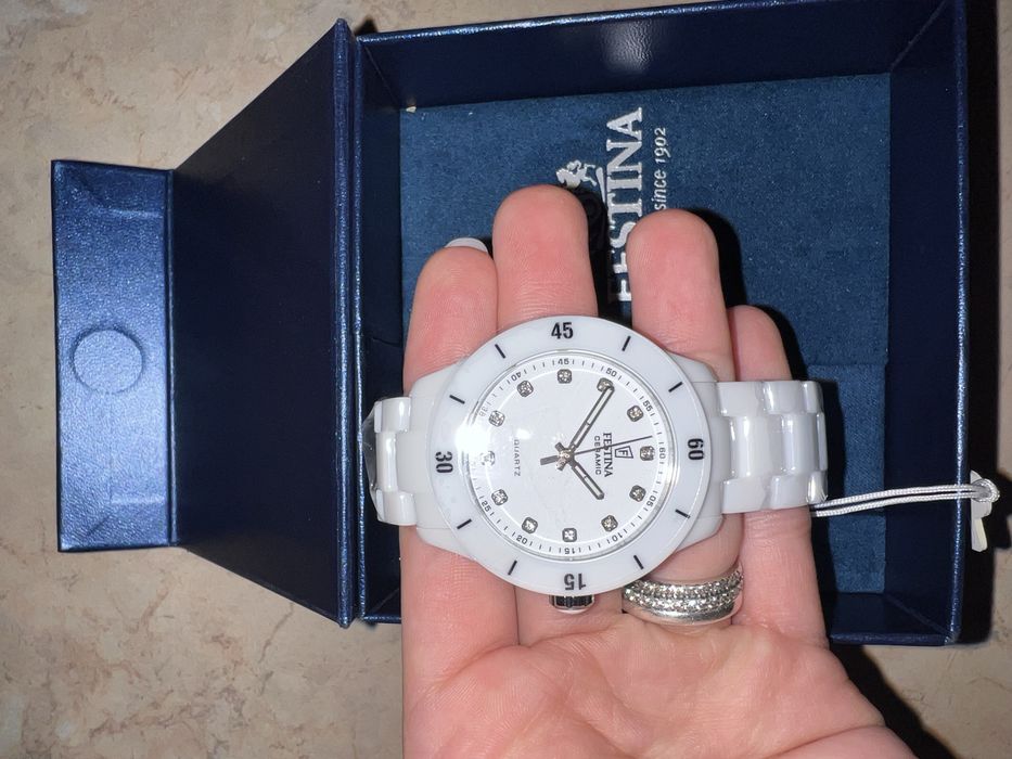 Ceas FESTINA alb