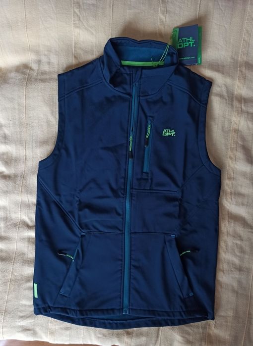 Geaca softshell fără mâneci pentru bărbați. (NOUĂ)