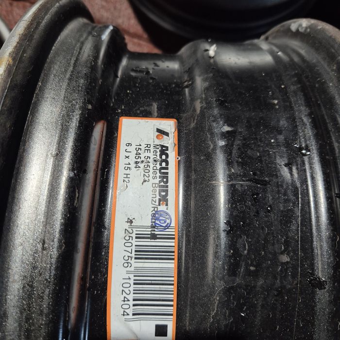 Jante otel R 15" Renault 5x108Kangoo