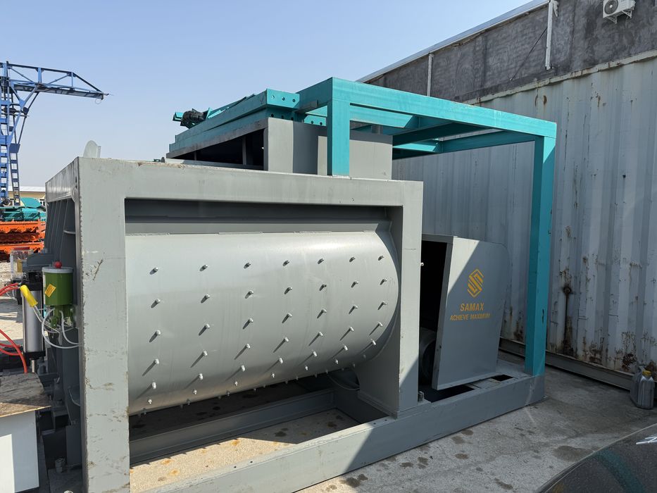 Бетонный завод 90 куб час hzs 90