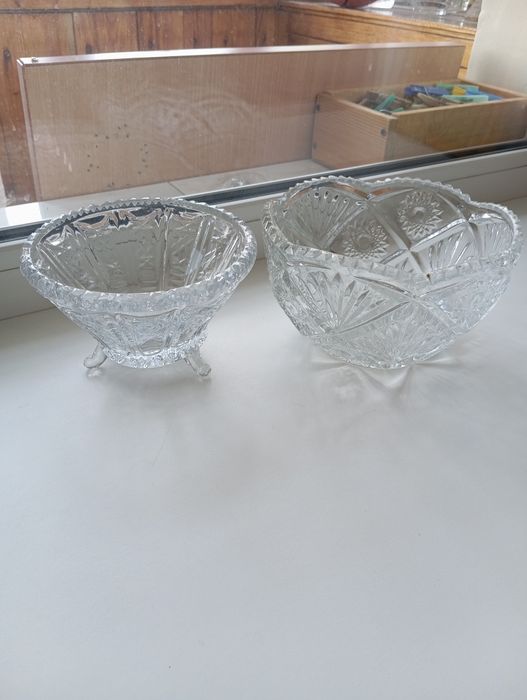 Вазы хрустальные 6 шт.