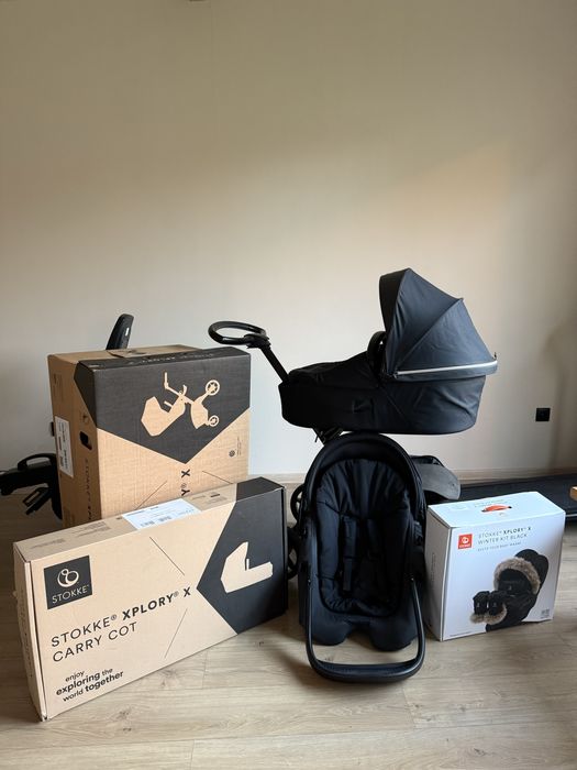 Stokke Xplory X NEGRU