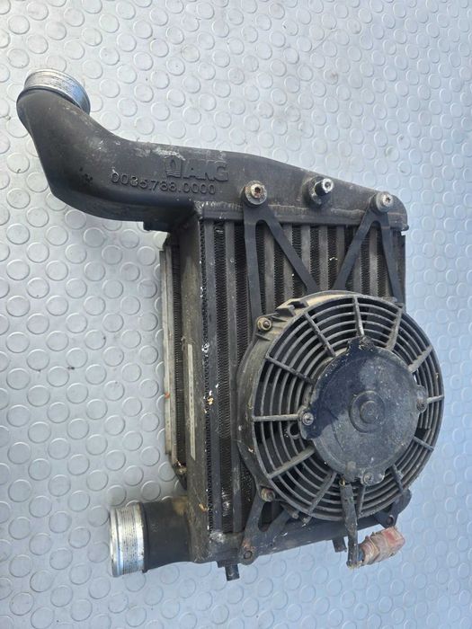 Ляв интеркулер, воден радиатор и охладителна перка за Audi RS6 4F 5.2