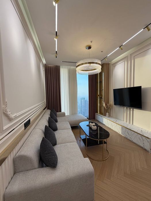 ЖК Nest one 38 этаж, вид на парк