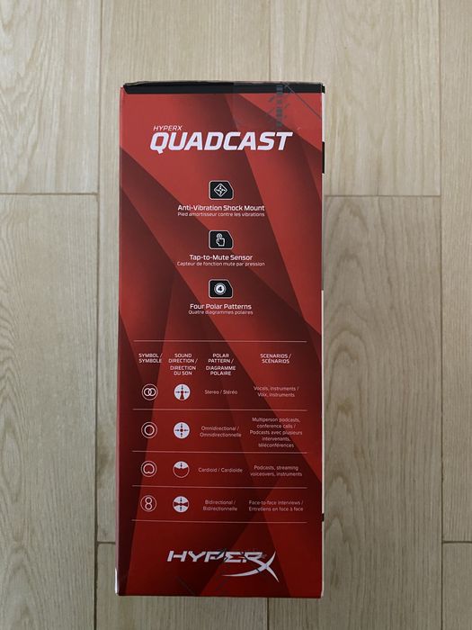 Microfon streaming hyper x quadcast