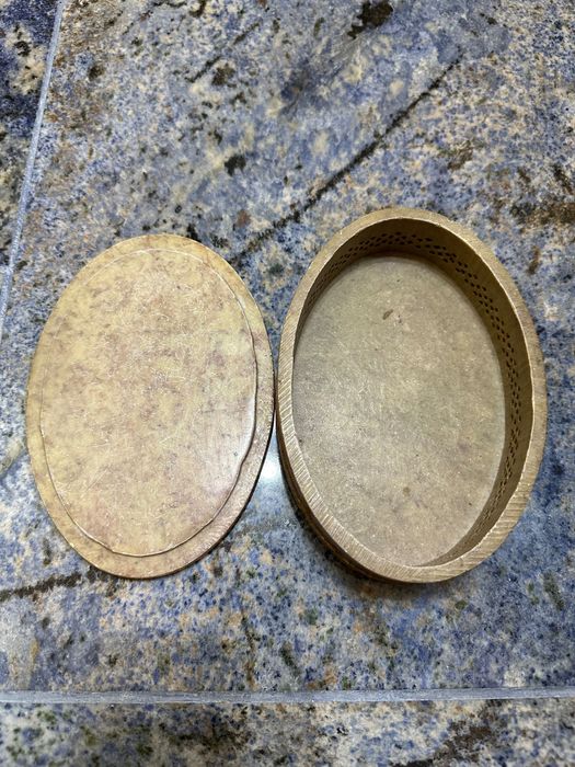 Vând cutie din marmură cu sidef