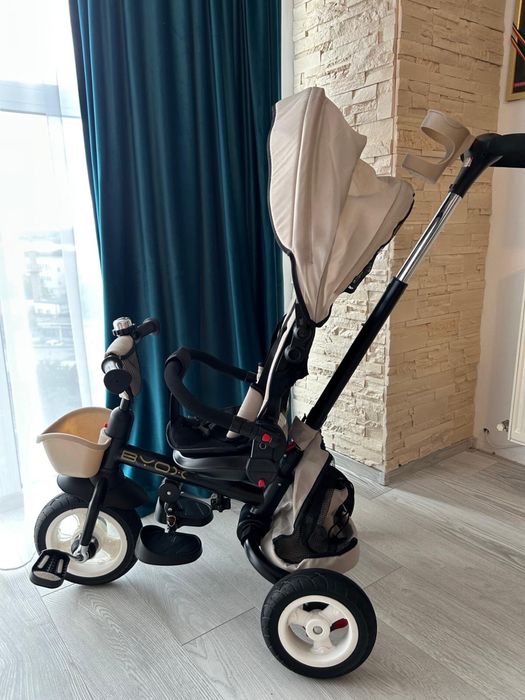 Tricicleta Pliabila cu maner de ghidaj si scaun reversibil
