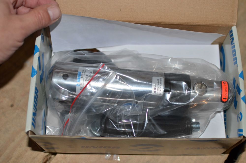 Menghina SBC 200 150mm Biax pneumatic   Polizor pneumatic unghiular