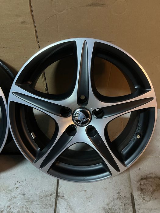 КАТО НОВИ!!! Джанти 17 5х112 Шкода Djanti 17 5x112 Skoda