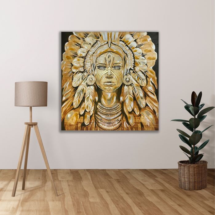 Картины гравировка с росписью