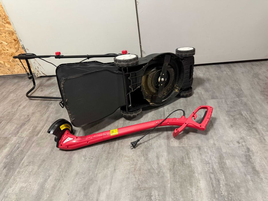 Електрическа косачка за трева 1600W 360mm 35L и тример 250W 220mm К-кт LMGT01