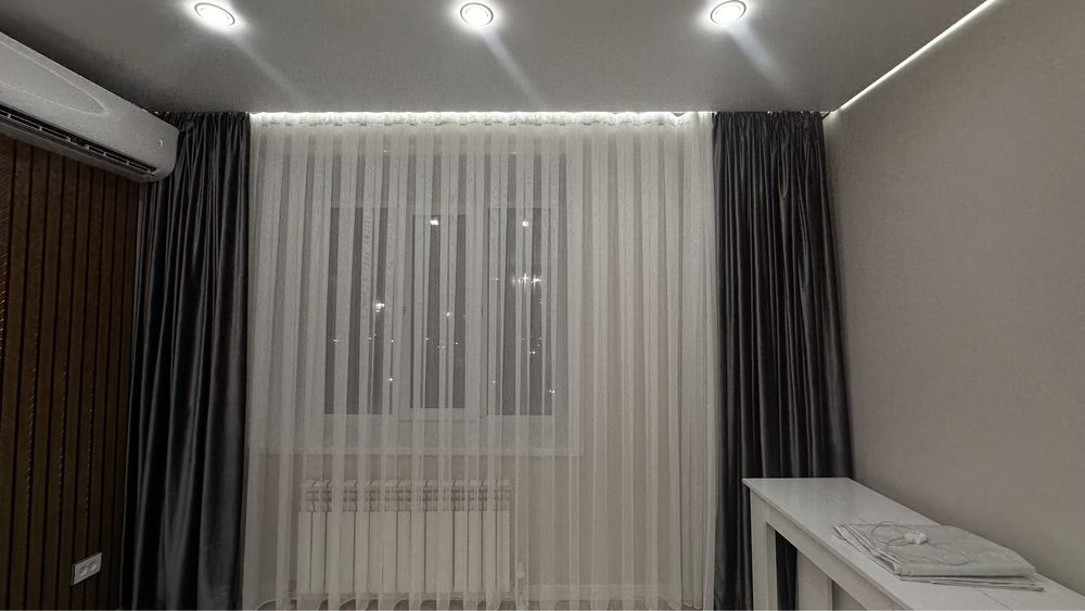 Тюль и шторы продаю