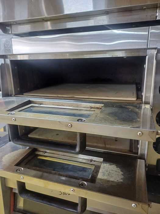 Пицца печь, пицца печь 2х секционная