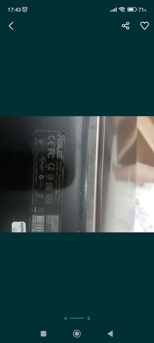 Продам ноутбук Asus