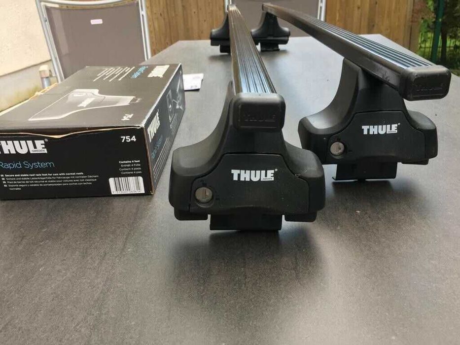 Thule 754 основи, багажник SEAT Ibiza, Nissan Pathfinder, Navara
